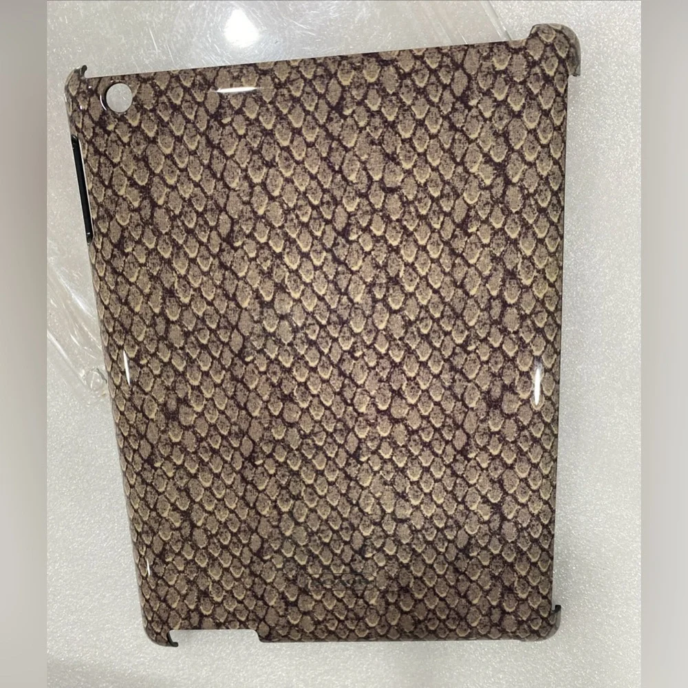 Coach New York Snakeskin Print iPad Mini Case New In Opened Box